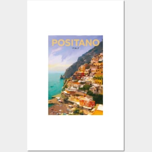 Positano Italy Art Posters and Art